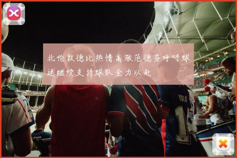 北伦敦德比热情高涨范德芬呼吁球迷继续支持球队全力以赴
